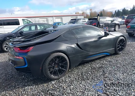 2014 BMW I8 z USA, uszkodzony, nr VIN WBY2Z2C54EVX64282